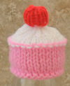 Innocent Smoothies Big Knit Hat Patterns Cup Cake cupcake
