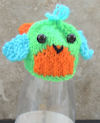 Innocent Big Knit Hat Pattern - Parrot Bird Lovebird