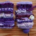 Knitted-twiddlemuff-purple-wools