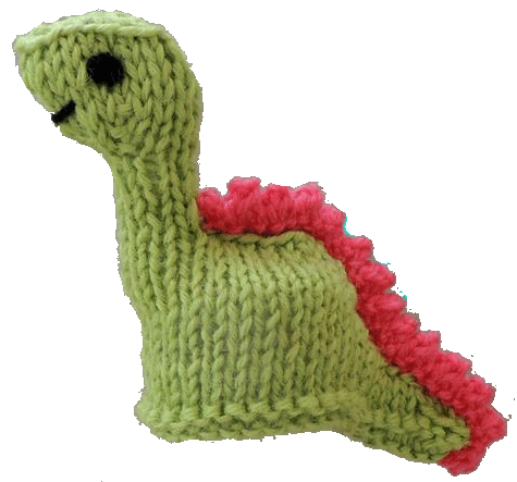 Smoothiesaurus big knit hat
