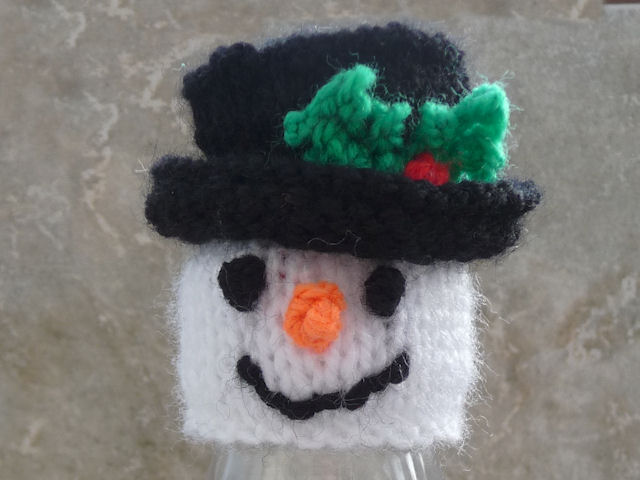 Snowman Innocent Smoothie hat pattern link